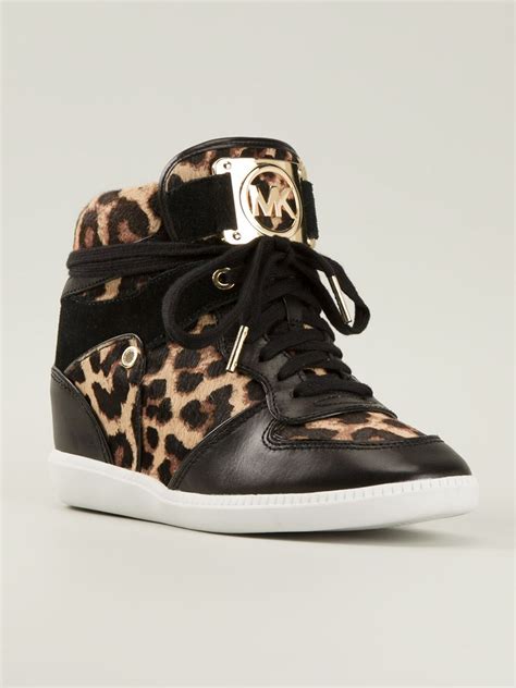 michael kors amanda leopard trainers|MICHAEL MICHAEL KORS .